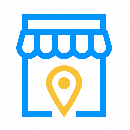 Ecommerce, location, pin, shop, store icon - Download on Iconfinder