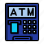 atm, automatic, teller, machine, automatic teller machine, bank, money, payment 