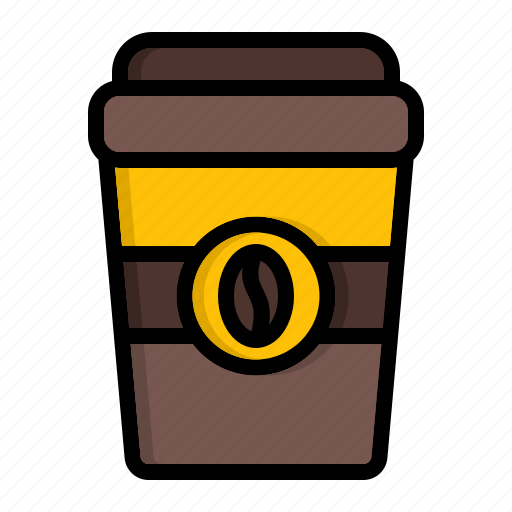 Coffee, drink, glass, cup, hot, coffee to go, shop icon - Download on Iconfinder