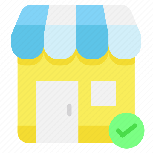 Safety, shop, store, verify icon - Download on Iconfinder