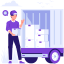 free, delivery, ecommerce, commerce, box 
