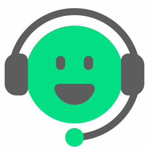 Contact, customer, headset, operator, service, support icon - Download on Iconfinder