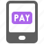 button, mobile, online, pay, payment, purchase 
