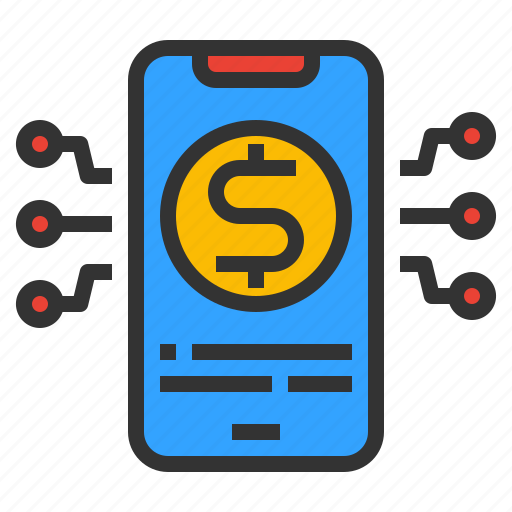 Payment, commerce, shopping, debit, cash, wallet, smartphone icon - Download on Iconfinder