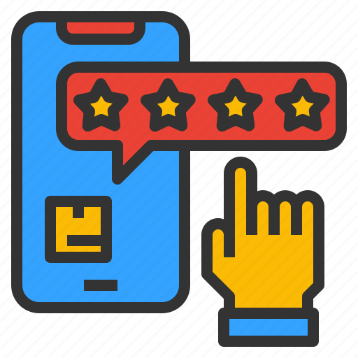 Rating, review, commerce, shopping, online, like, star icon - Download on Iconfinder