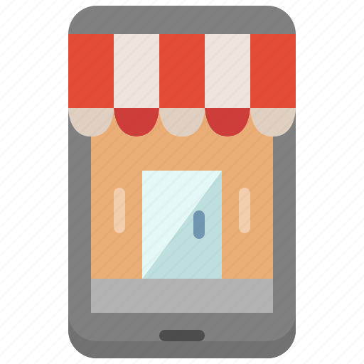 Mobile, store, business, website, online, shopping, ecommerce icon - Download on Iconfinder