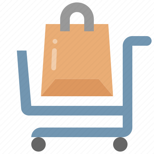 Shopping, cart, trolley, supermarket, retail, checkout, sale icon - Download on Iconfinder