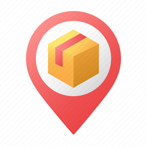Shipping, location, map, pin, pointer icon - Download on Iconfinder