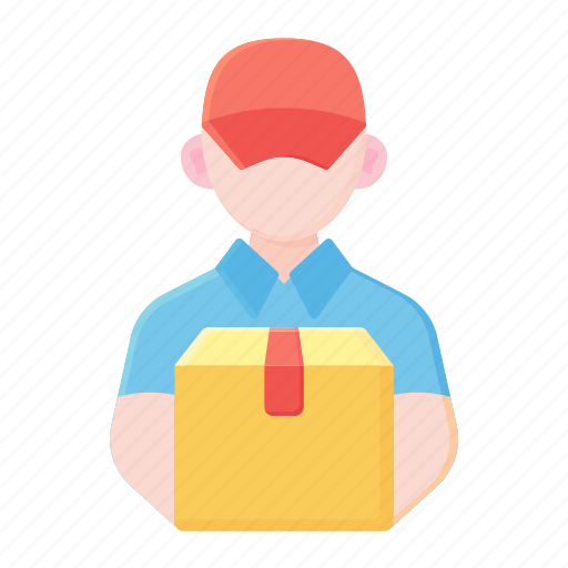 Delivery, man, shipping, avatar icon - Download on Iconfinder