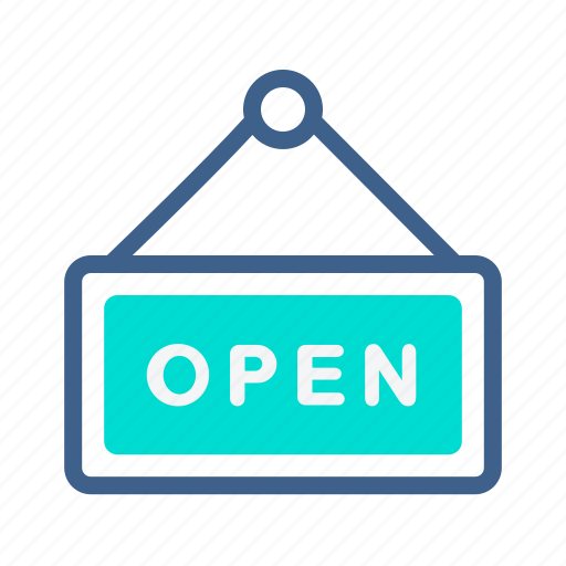 Open, sign, money, finance icon - Download on Iconfinder