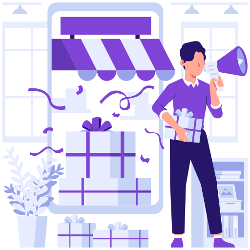 Shop, giveaway, gift, box, commerce icon - Download on Iconfinder