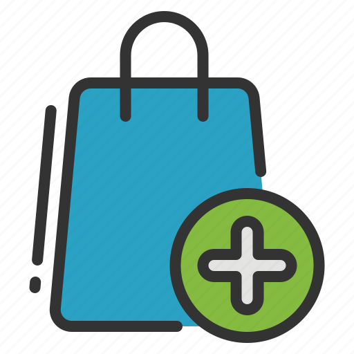 Add, cart, shop, shopping, bag, online icon - Download on Iconfinder