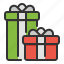 gift, box, package, delivery, logistics, online, shopping 