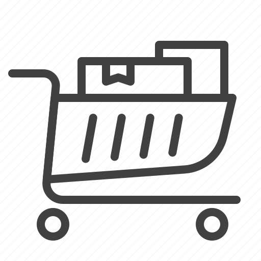 Shopping, online, cart, store, ecommerce, checkout, delivery icon - Download on Iconfinder