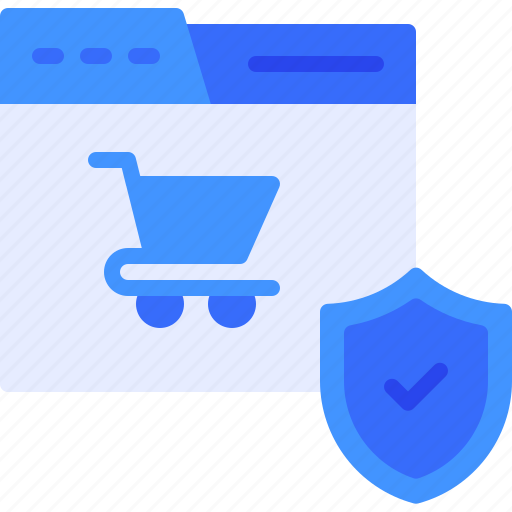 Online, store, shield, ecommerce, website, security icon - Download on Iconfinder