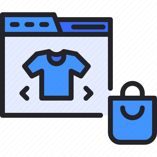Online, shopping, web, ecommerce, shirt, purchase icon - Download on Iconfinder