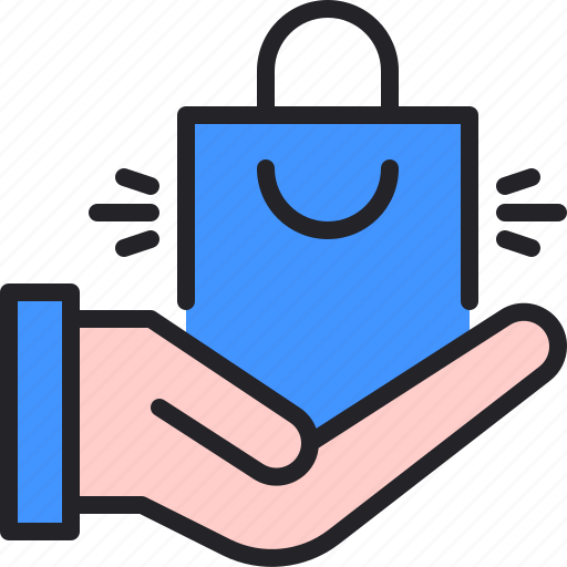 Shopping, bag, hand, purchase, sale, buy icon - Download on Iconfinder