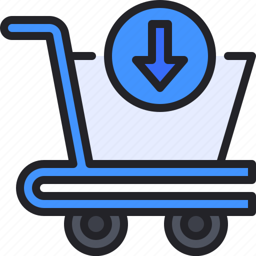 Trolley, cart, shopping, add, to, purchase icon - Download on Iconfinder