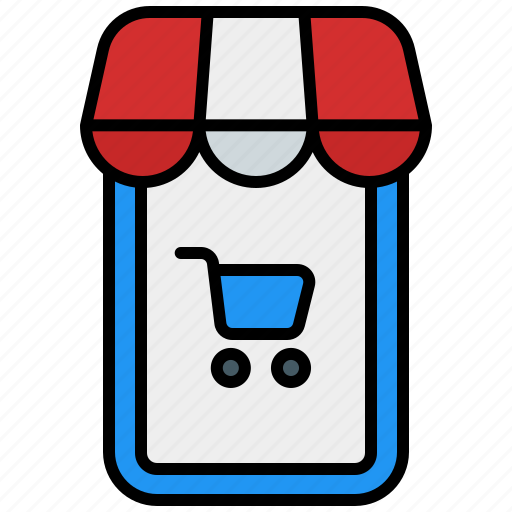 Online, shop, phone, shopping, sale, store icon - Download on Iconfinder
