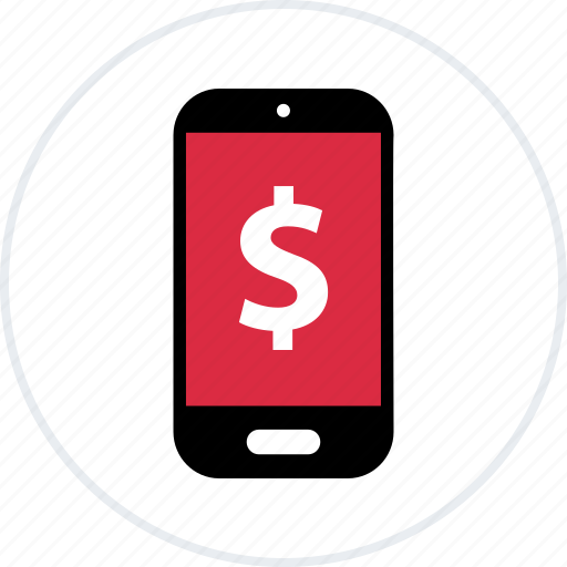 Dollar, mobile, sign icon - Download on Iconfinder