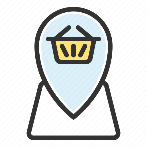 Cart, ecommerce, location, online, shop, shopping icon - Download on Iconfinder