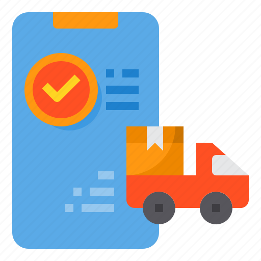 Delivery, logistic, order, shopping, smartphone icon - Download on Iconfinder