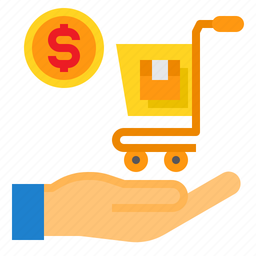 Cart, hand, online, payment, shopping icon - Download on Iconfinder