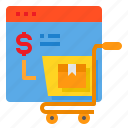 browser, cart, online, shop, shopping