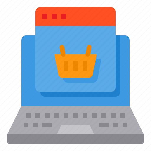 Basket, laptop, online, order, shopping icon - Download on Iconfinder