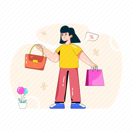 Big sale, shopping discount, shopping sale, discount offer, super sale illustration - Download on Iconfinder
