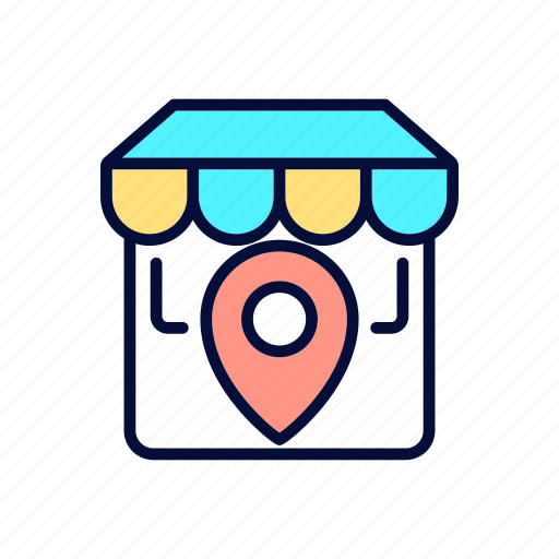 Shopping, store, location, navigation icon - Download on Iconfinder