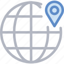 globe, earth, location, navigation 