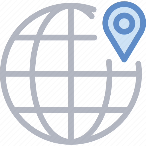 Globe, earth, location, navigation icon - Download on Iconfinder