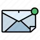 message, envelope, paper, letter, mail, document, email, post, postcard