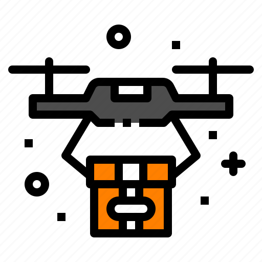 Box, drone, logistic, plane, shopping icon - Download on Iconfinder
