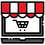cart, computer, online, shop, shopping 