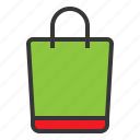 bag, online, shopping, shopping bag