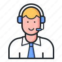 support, operator, person, call center