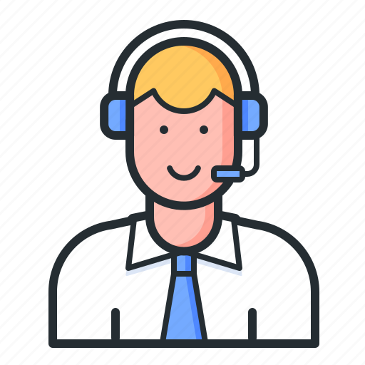 Support, operator, person, call center icon - Download on Iconfinder