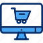 online, shop, shoppinglcdled 
