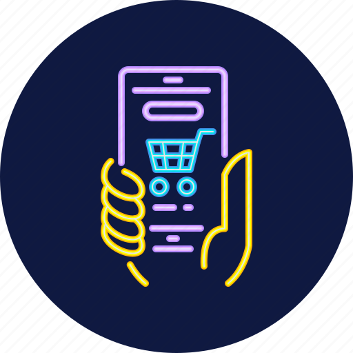 Mobile, shopping, online, store, sale, business, e commerce icon - Download on Iconfinder