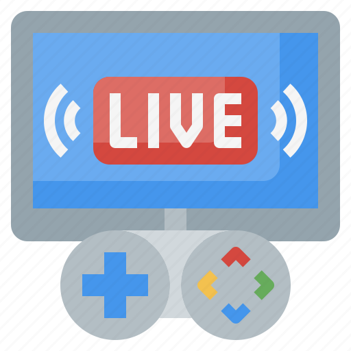 Communication, game, live, multimedia, music, streaming icon - Download on Iconfinder