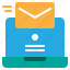 envelope, message, sending, contact, online 