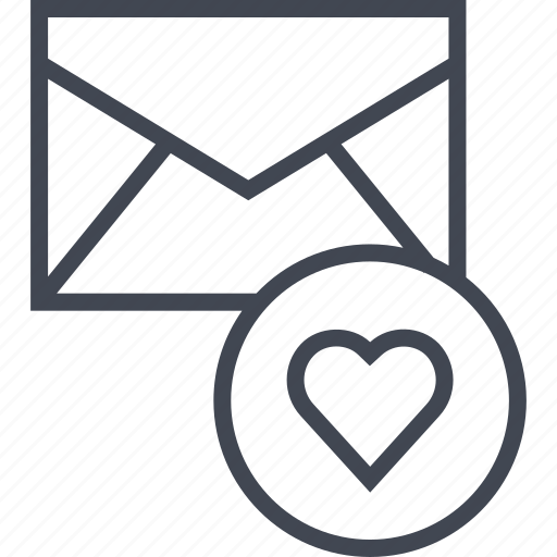 Email, heart, message icon - Download on Iconfinder