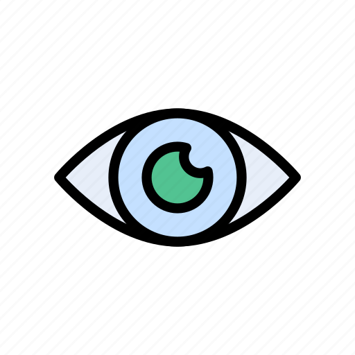 Eye, eyesight, lens, retina, shutter icon - Download on Iconfinder