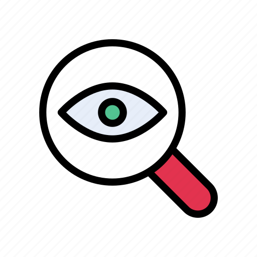 Eye, lens, magnifier, optics, search icon - Download on Iconfinder