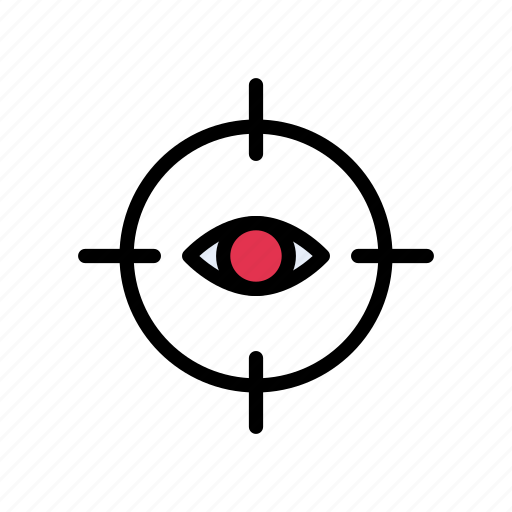 Eye, focus, lens, target, view icon - Download on Iconfinder