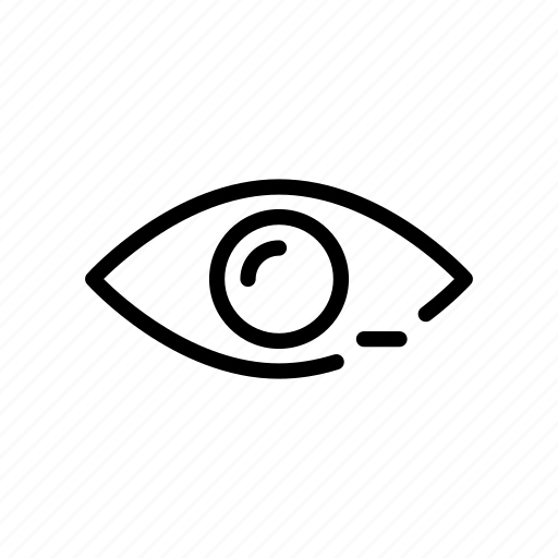 Eye, eyesight, lens, optics, retina icon - Download on Iconfinder