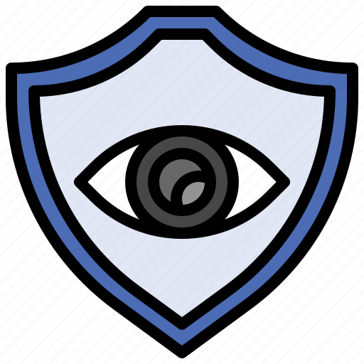 Security, private, detective, privacy, eye, shield icon - Download on Iconfinder