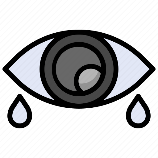 Tear, cry, ophthalmology, healthcare, medical icon - Download on Iconfinder